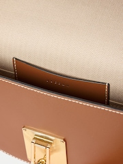 Brun - Jigsaw Leather Mini Saddle Bag - Bilde 6 av 6