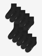 Negro - Pack de 10 - Mid Trainer Socks - Imagen 1 de 3