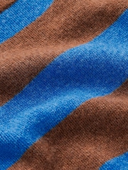 Boden Blue Marta Merino Wool Crew Neck Jumper - Image 8 of 8