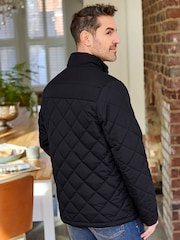 Cotton Traders Black Showerproof Padded Jacket - Image 2 of 4