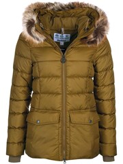 Barbour® Coastal Navy Blue & Green Bayside Puffer Quilted Jacket - Image 5 of 8