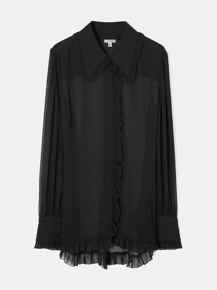 Jigsaw Georgette Frill Blouse - Bilde 6 av 6