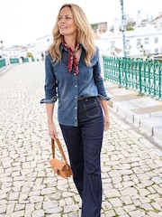 Chemise en jean Extensible Cotton Traders - Image 4 de 4