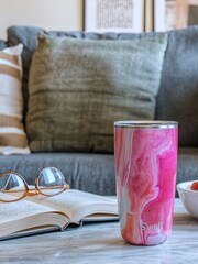 S’well Rose Pink 470ml Stainless Steel Water Bottle - Image 1 of 2