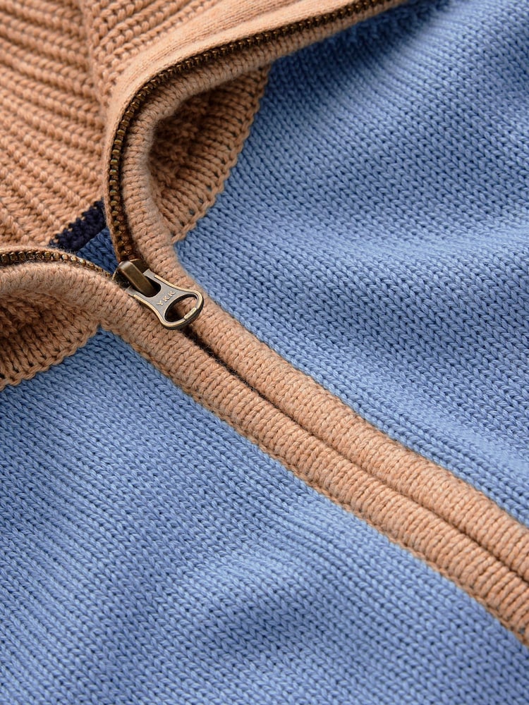 Boden Blue Lucy Half Zip Jumper - Image 7 of 7 Boden Blue Lucy Half Zip Jumper - Image 7 of 7
