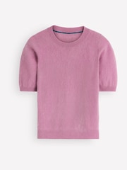 Púrpura - Camiseta de cachemir cepillado Boden Kat - Imagen 6 de 6