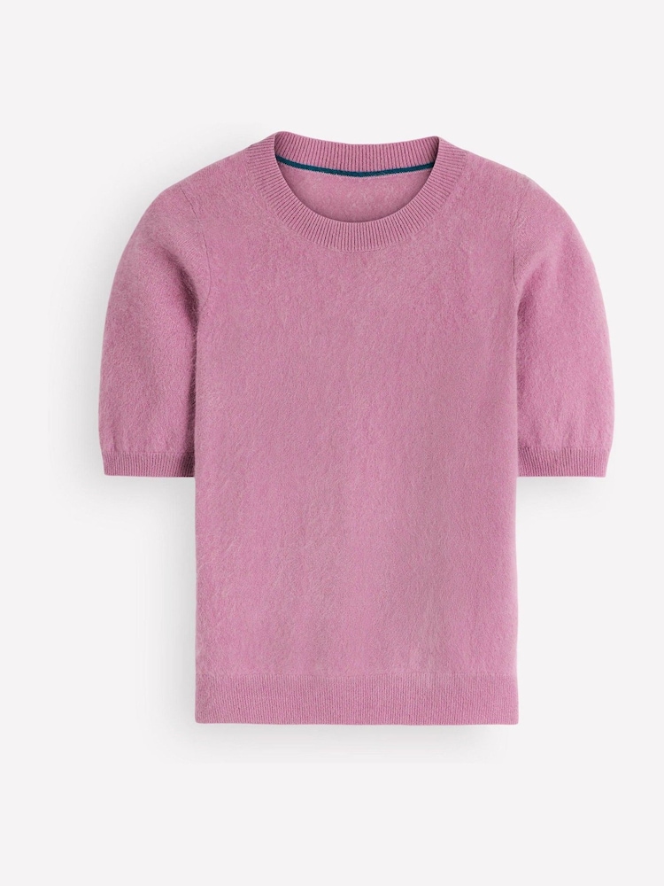 Púrpura - Camiseta de cachemir cepillado Boden Kat - Imagen 6 de 6 Púrpura - Camiseta de cachemir cepillado Boden Kat - Imagen 6 de 6