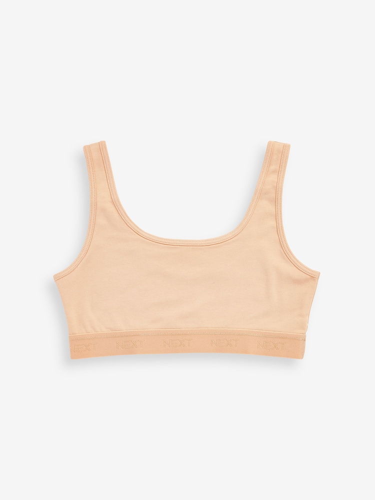 Vanille-Creme - Crop Tops 3er-Pack (5-16 Jahre) - Bild 2 von 3