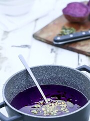 Masterclass Grey 20cm Aluminium Casserole Dish - Image 2 of 3