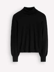 Boden Black Camilla Roll Neck Jumper - Image 5 of 6