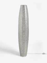 Nickel Large Oriana 3 Light Floor Lamp - Image 1 of 4