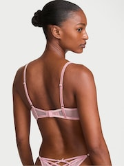 Victoria's Secret Black Push Up Angel Velvet Embroidery Bra - Image 3 of 3