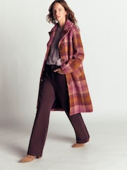 Boden Brown Cotswold Wool Blend Coat - Image 5 of 7