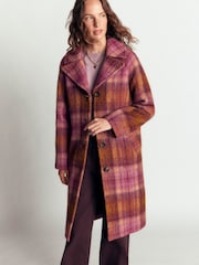 Boden Brown Cotswold Wool Blend Coat - Image 6 of 7