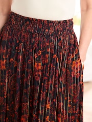 Cotton Traders Black Chiffon Maxi Skirt - Image 3 of 4