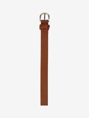 Chocolate Brown Leather Jeans Belt - Image 2 of 3