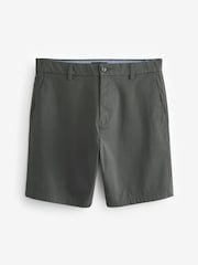 Charcoal Grey Straight Fit Stretch Chinos Shorts - Image 6 of 10