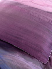 Vantona Purple Landscape Wash 100% Cotton Duvet Cover and Pillowcase Set - Image 3 of 4