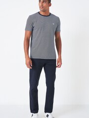 Crew Clothing Company Blue Vintage Chinos - Image 2 of 4