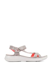 Pavers Brown Pavers Womens Touch Fasten Black Sandals - Image 1 of 5