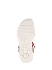 Pavers Brown Pavers Womens Touch Fasten Black Sandals - Image 2 of 5