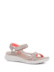 Pavers Brown Pavers Womens Touch Fasten Black Sandals - Image 5 of 5