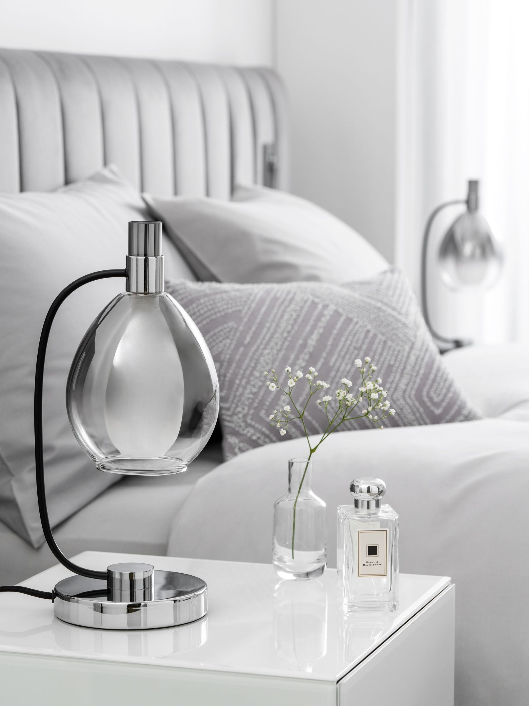 Buy Chrome Carson Touch Table Lamp from the Next UK online shop