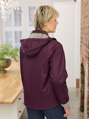 Cotton Traders Wax Look Hooded Jacket - Image 2 of 4