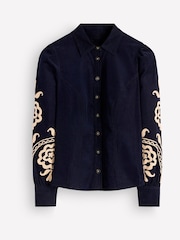 Boden Blue Sky Cord Shirt - Image 6 of 6
