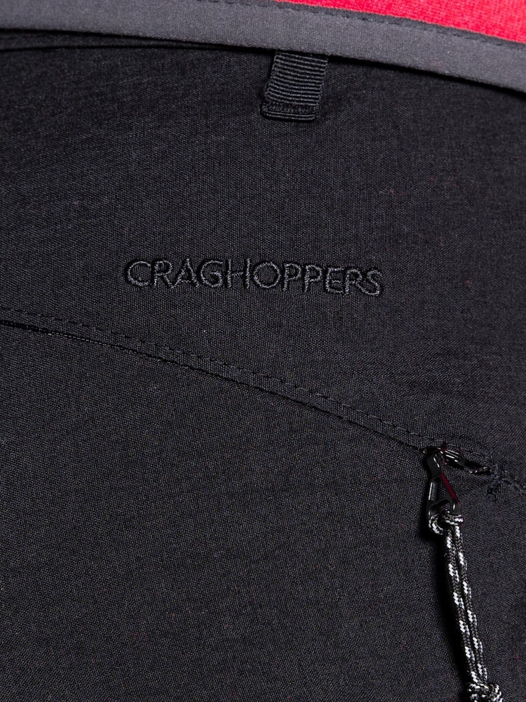 Craghoppers Kiwi Pro II Crop Black Trousers - Image 8 of 9