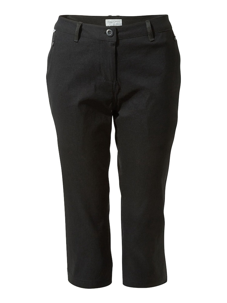 Craghoppers Kiwi Pro II Crop Pantalones Negros - Imagen 9 de 9