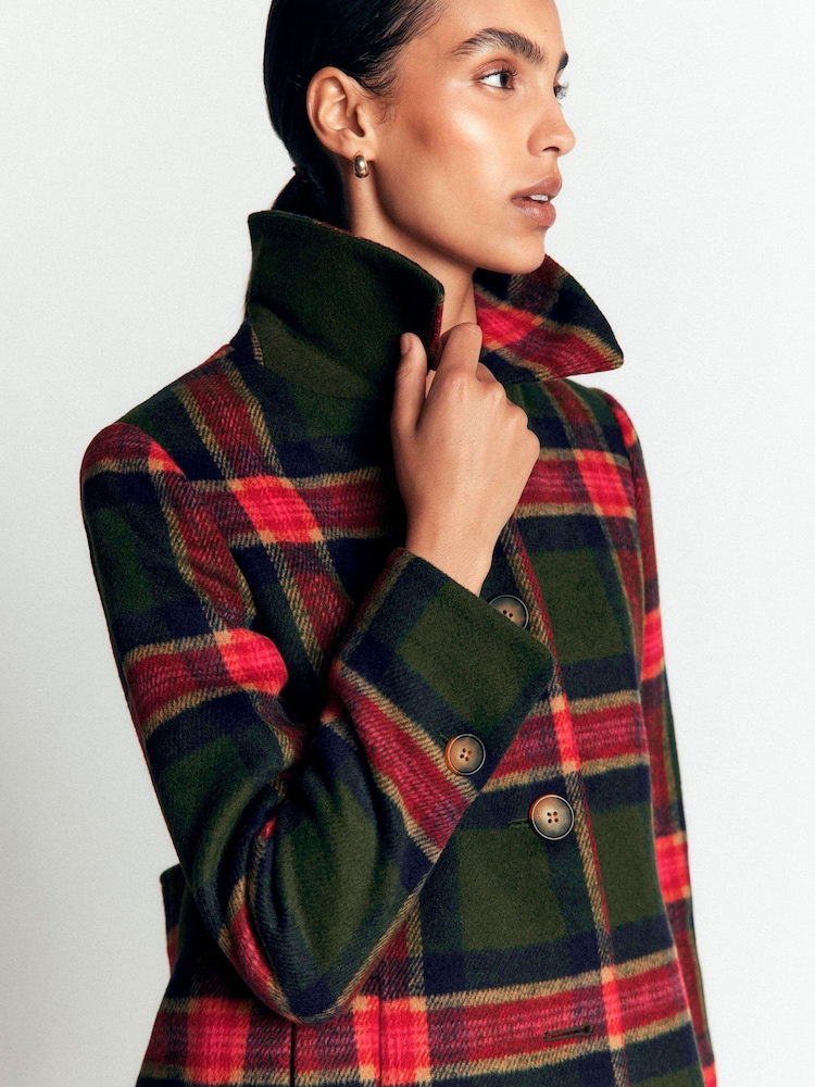 Boden Green Aylesford Wool Coat - Image 2 of 7 Boden Green Aylesford Wool Coat - Image 2 of 7