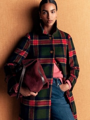 Boden Green Aylesford Wool Coat - Image 4 of 7