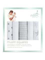 aden + anais Essentials Cotton Muslin Squares 5 Pack - Image 3 of 3