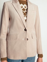 Boden Cream Stamford Cord Blazer - Image 2 of 7