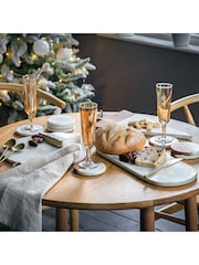 Gallery Home White Marble & Brass Starry Board - Image 2 of 3