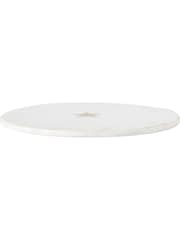 Gallery Home White Marble & Brass Starry Board - Image 3 of 3
