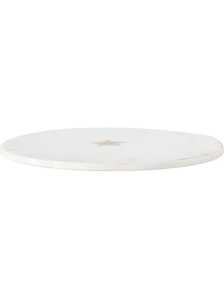 Gallery Home White Marble & Brass Starry Board - Image 3 of 3