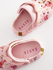 Baker by Ted Baker Girls Clogs with Ankle Strap and Bow - Image 4 of 6