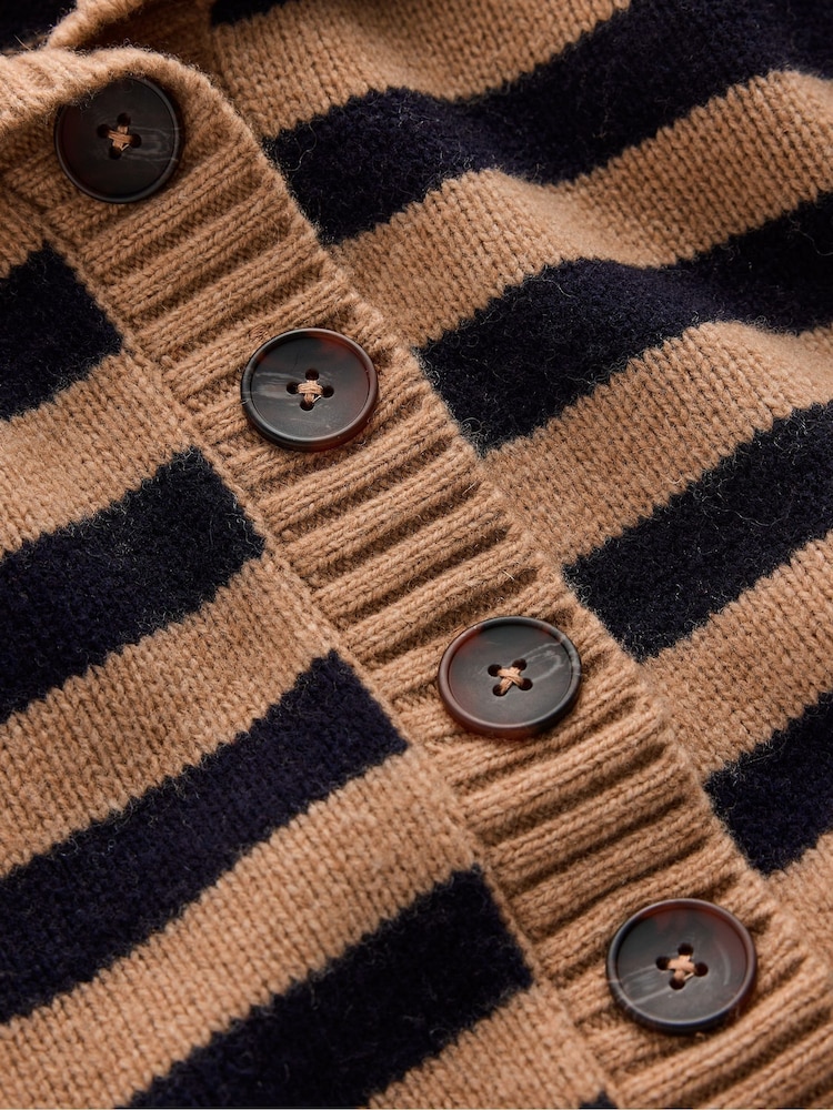 Boden Brown Marta Merino Wool Sailor Top - Image 7 of 7 Boden Brown Marta Merino Wool Sailor Top - Image 7 of 7