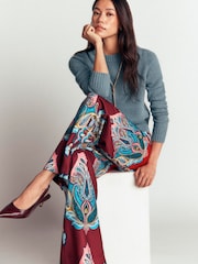 Boden Red Belgravia Occasion Trousers - Image 4 of 6