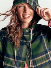 Boden Green Longline Raincoat - Image 2 of 7