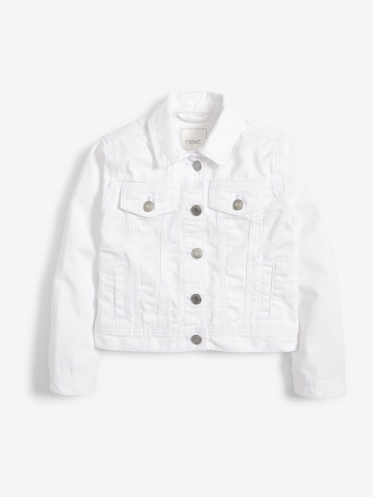 White Western 100% Cotton Jacket (3-16yrs) - Image 5 of 7