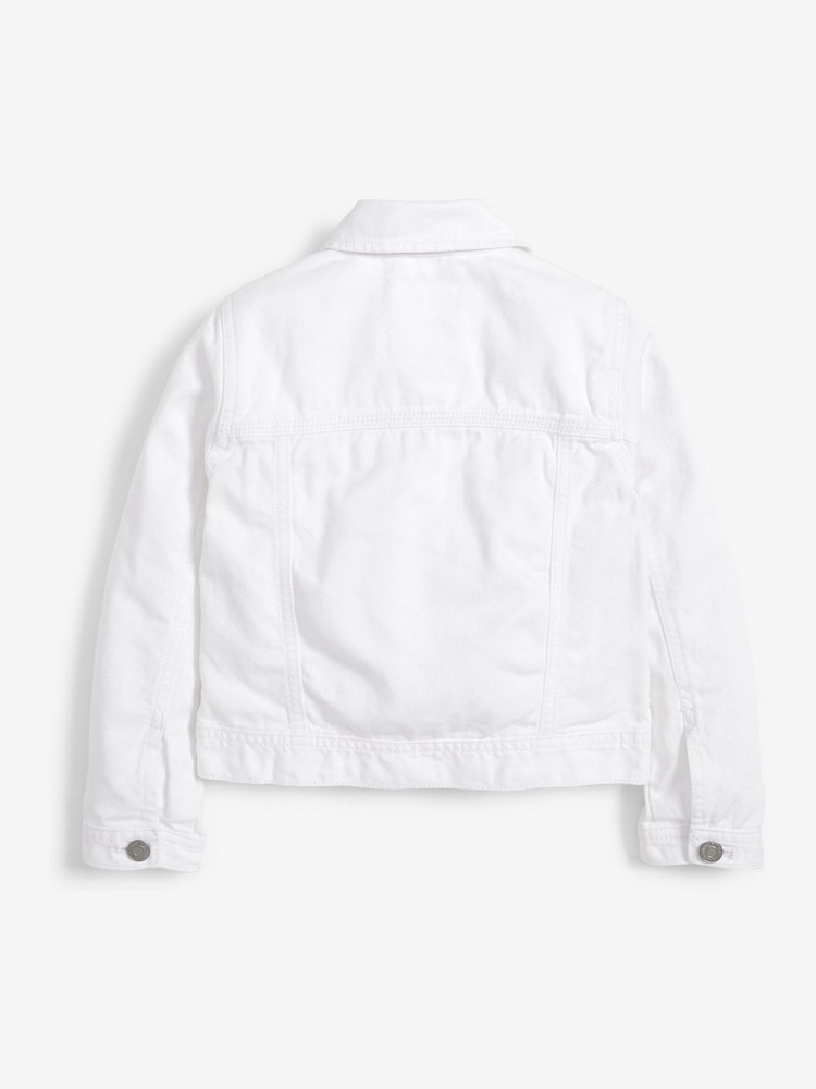 White Western 100% Cotton Jacket (3-16yrs) - Image 6 of 7