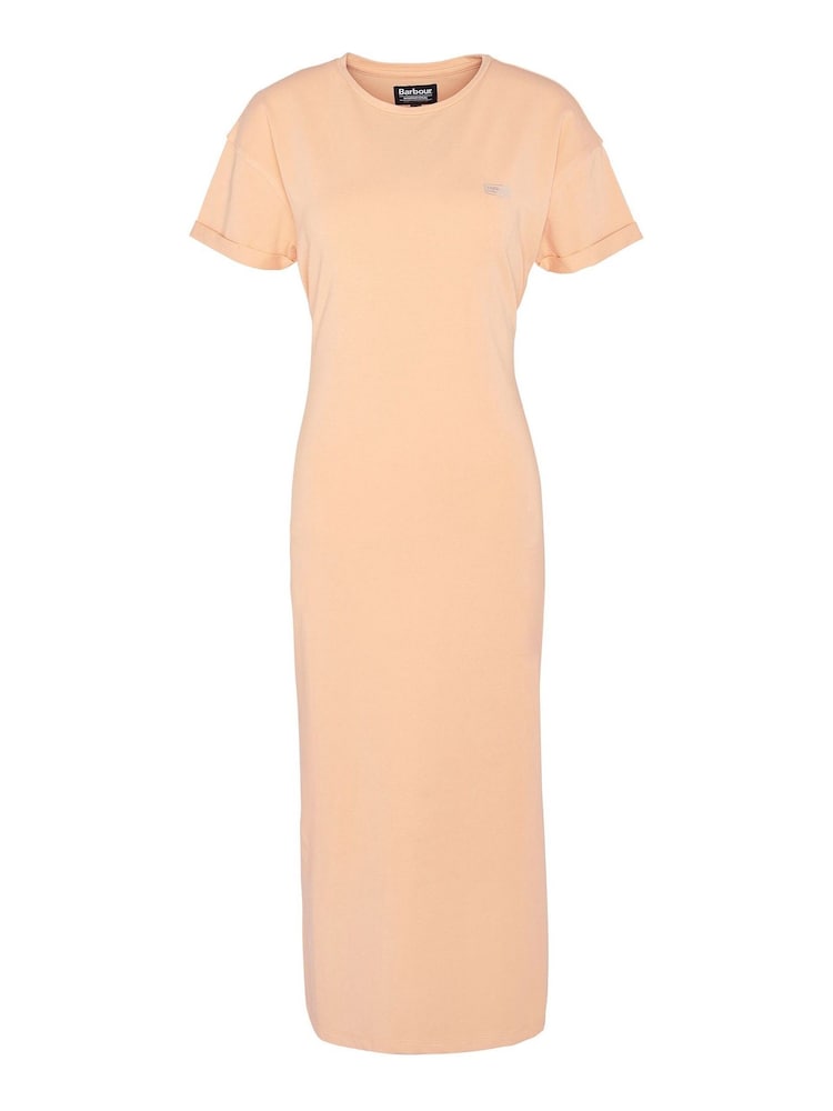 Barbour® International Whitson Stretch Cotton Black Midi Dress - Image 7 of 7