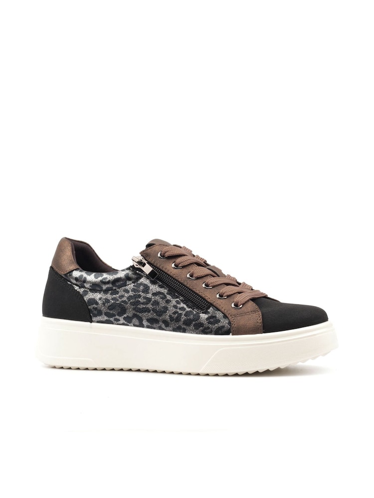 Lunar Black Brenda Trainers - Image 2 of 5 Lunar Black Brenda Trainers - Image 2 of 5