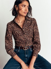 Boden Brown Sky Cord Shirt - Image 1 of 5