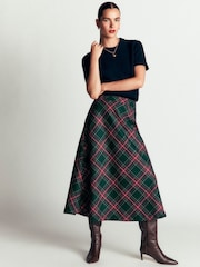 Πράσινο - Boden Wool Blend Slip Skirt - Εικόνα 1 από 5
