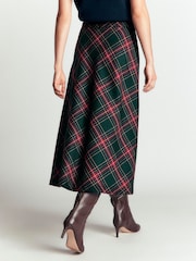 Πράσινο - Boden Wool Blend Slip Skirt - Εικόνα 3 από 5
