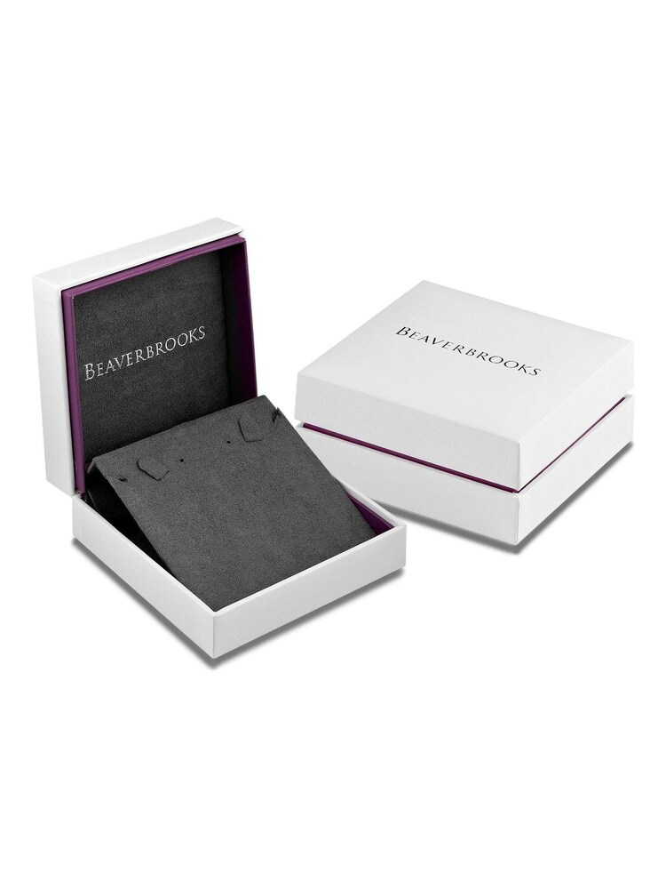 Beaverbrooks Silver Cubic Zirconia Bee Locket - Image 3 of 3